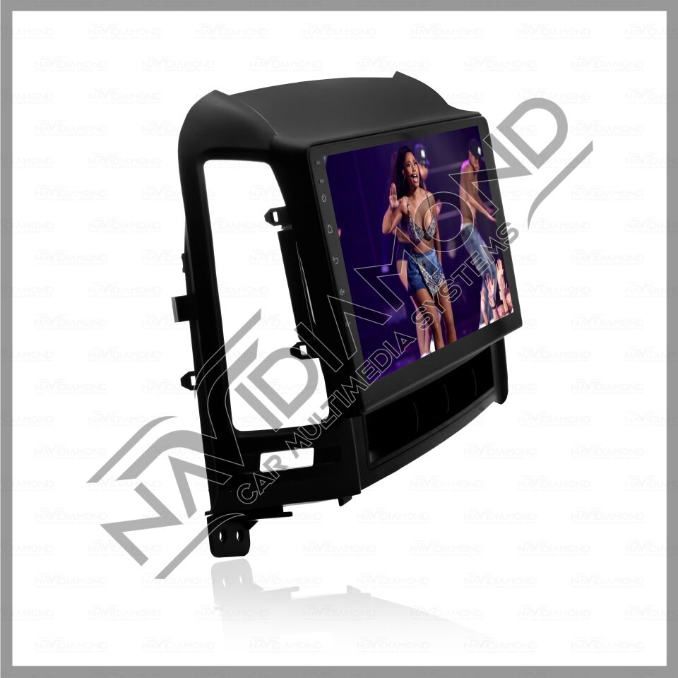 NAVIDIAMOND HYUNDAİ SANTA FE 2007 2011 ANDROİD MULTIMEDYA TEYP ÇERÇEVESİ NVD-283