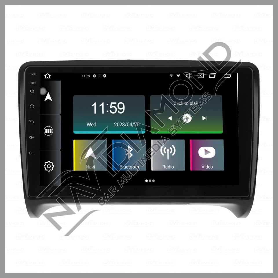 NAVIDIAMOND AUDİ TT ANDROİD OEM MULTIMEDYA NAVİGASYON EKRAN NVD-6879