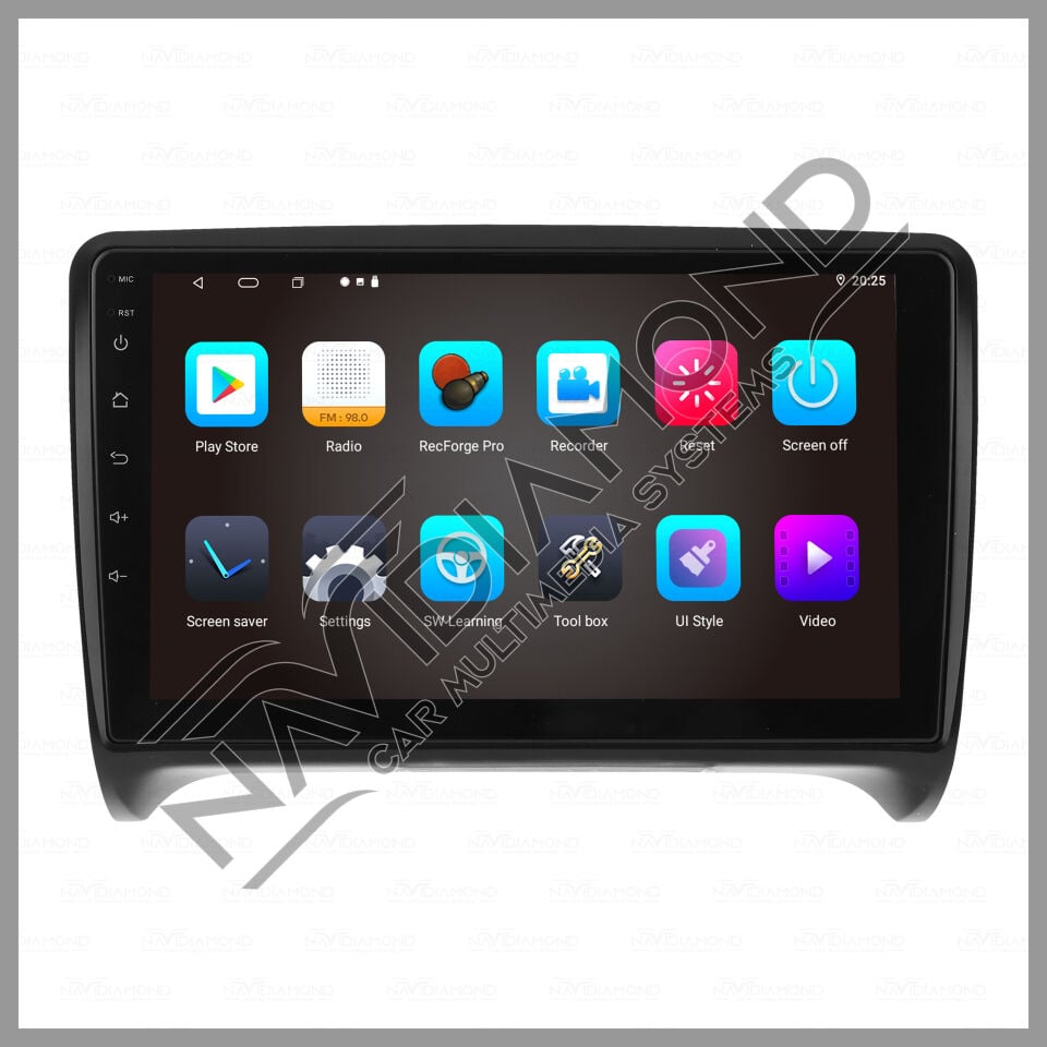 NAVIDIAMOND AUDİ TT ANDROİD OEM MULTIMEDYA NAVİGASYON EKRAN NVD-6879