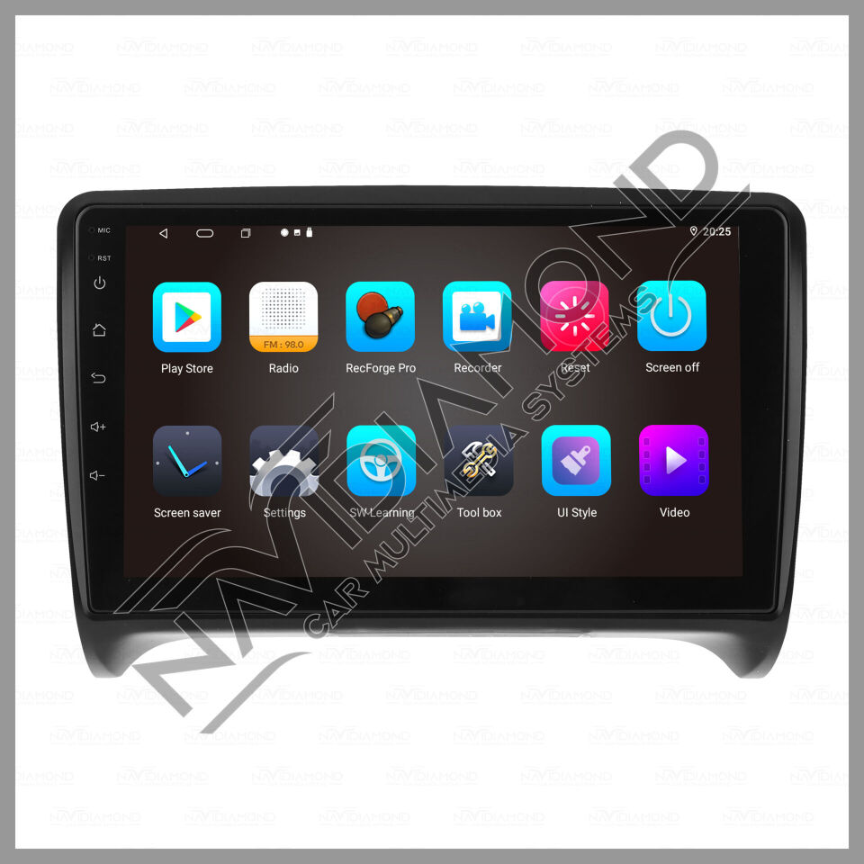 NAVIDIAMOND AUDİ TT ANDROİD OEM MULTIMEDYA NAVİGASYON EKRAN NVD-6881