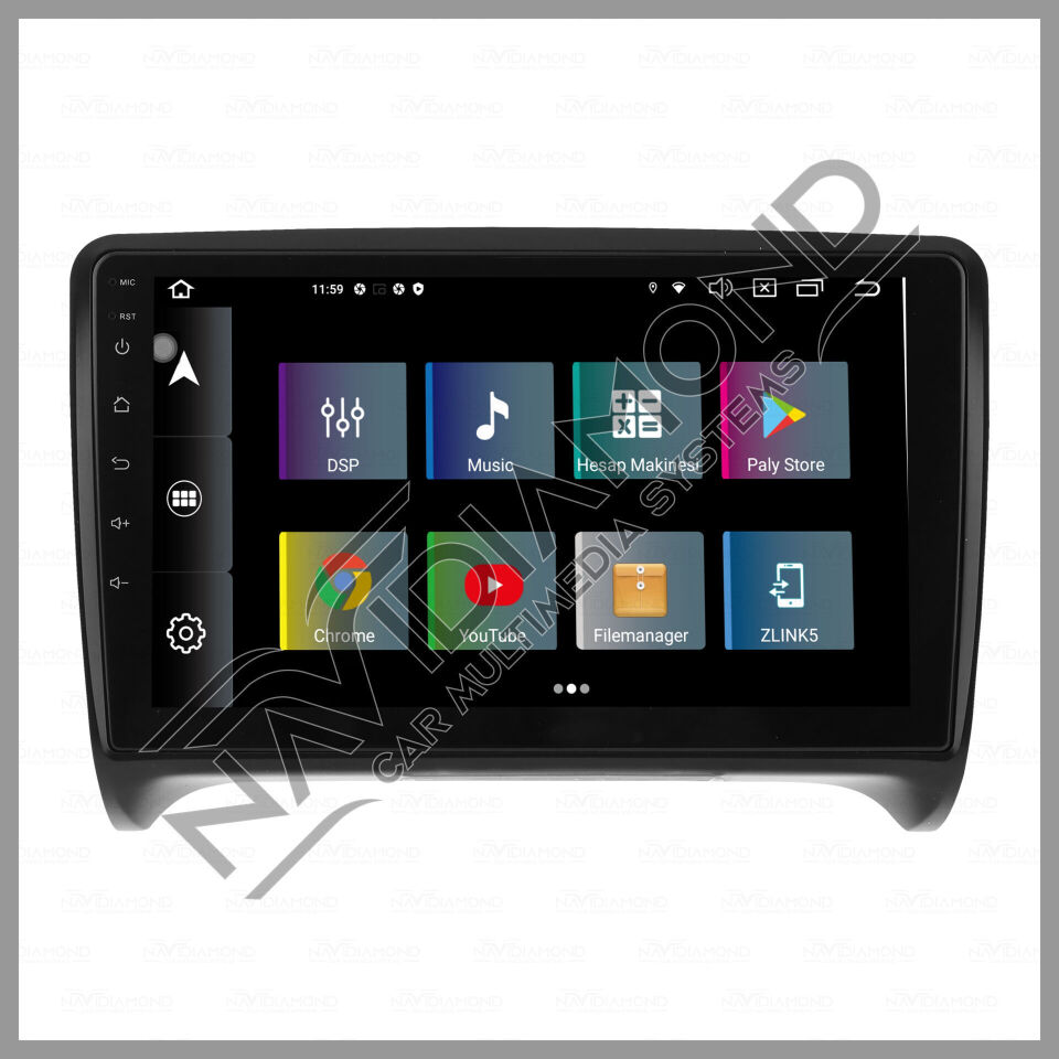 NAVIDIAMOND AUDİ TT ANDROİD OEM MULTIMEDYA NAVİGASYON EKRAN NVD-6882