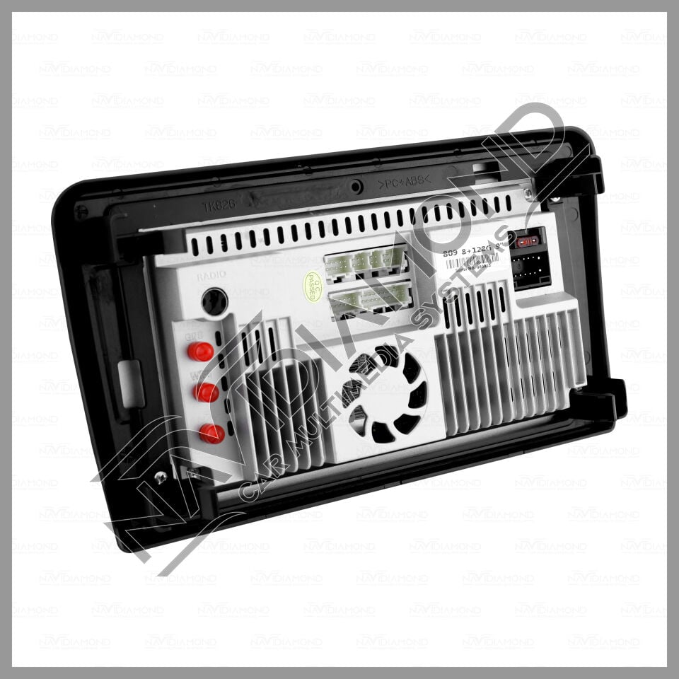 NAVIDIAMOND AUDİ A3 2002 2008 9 INÇ ANDROİD OEM TEYP ÇERÇEVESİ NVD-6883