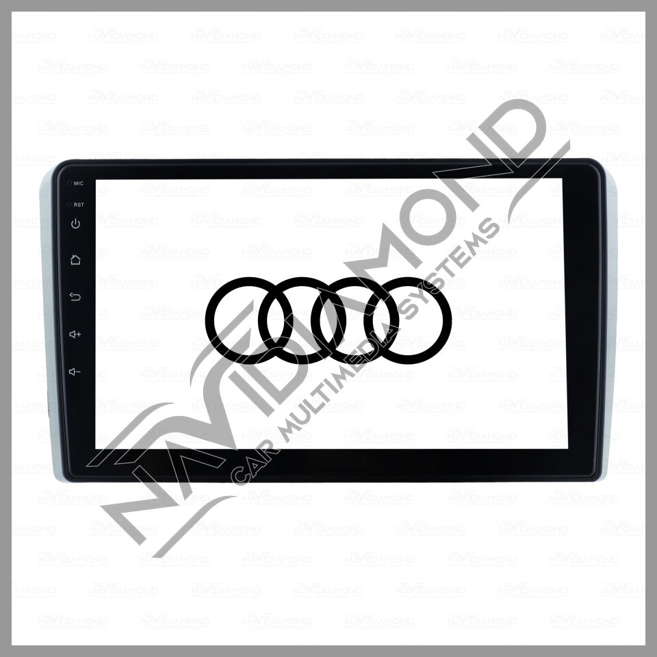 NAVIDIAMOND AUDİ A3 2002 2008 9 INÇ ANDROİD OEM TEYP ÇERÇEVESİ NVD-6883