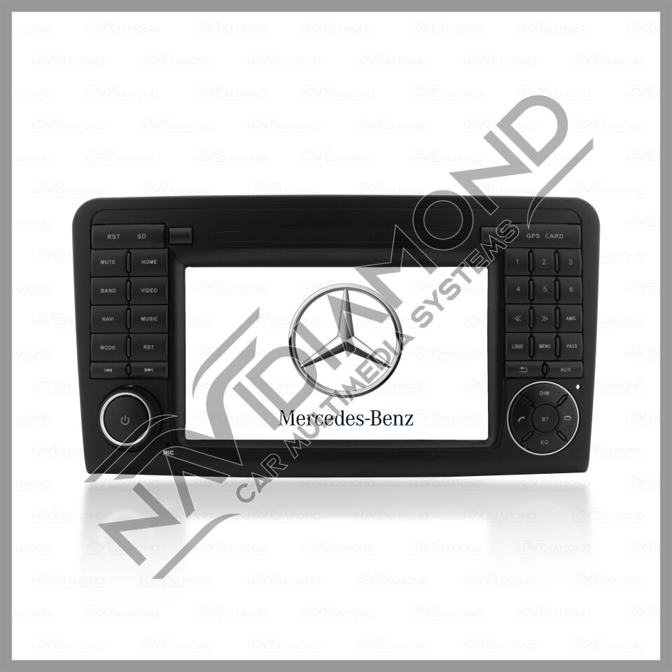 NAVIDIAMOND MERCEDES ML 164  7'' ORJİNAL TASARIM NAVİGASYON MULTIMEDYA NVD-6717
