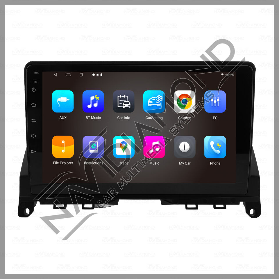 NAVIDIAMOND MERCEDES C180 C200 W204 ANDROİD OEM NAVİGASYON MULTIMEDYA   NVD-6727