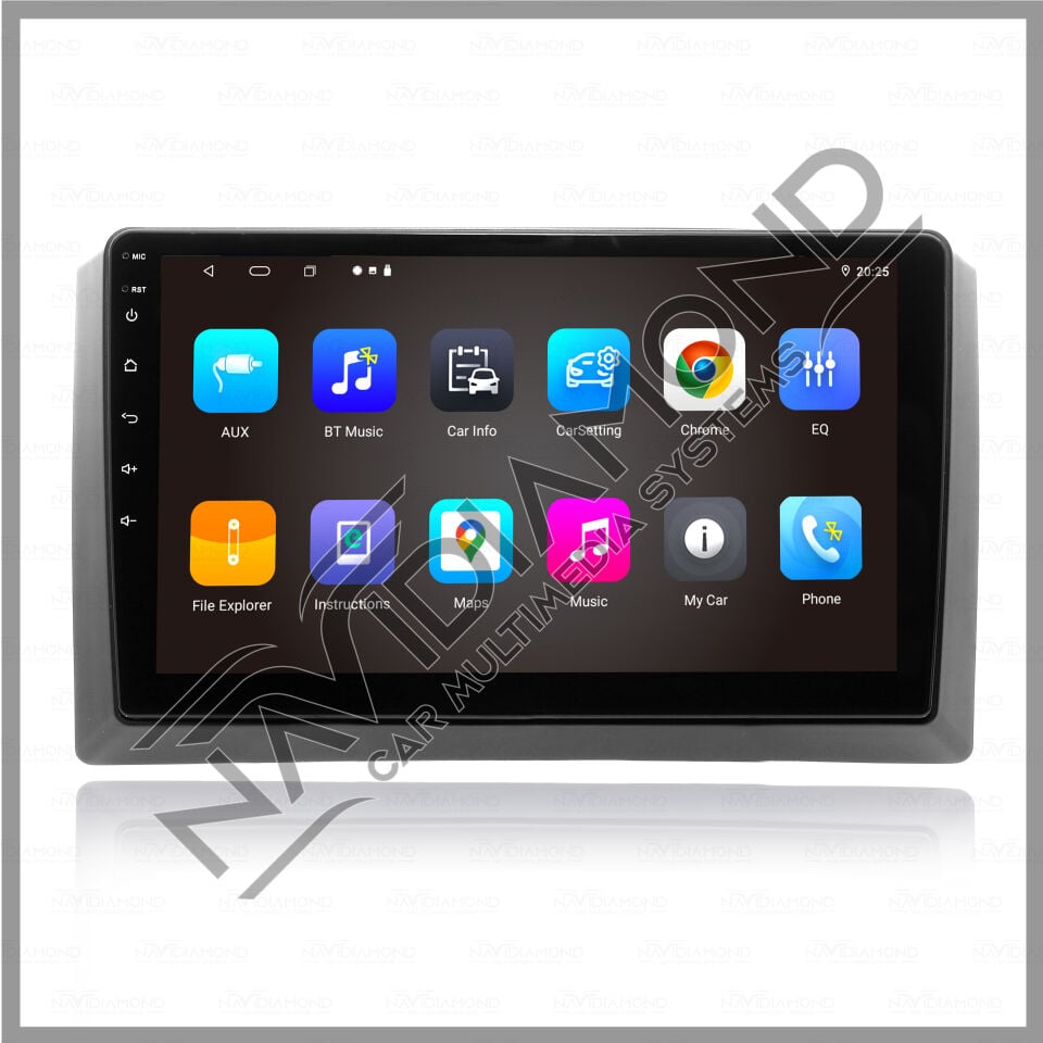 NAVIDIAMOND MERCEDES ML 2008 ANDROİD CARPLAY MULTIMEDYA EKRAN NAVİGASYON  NVD-6761