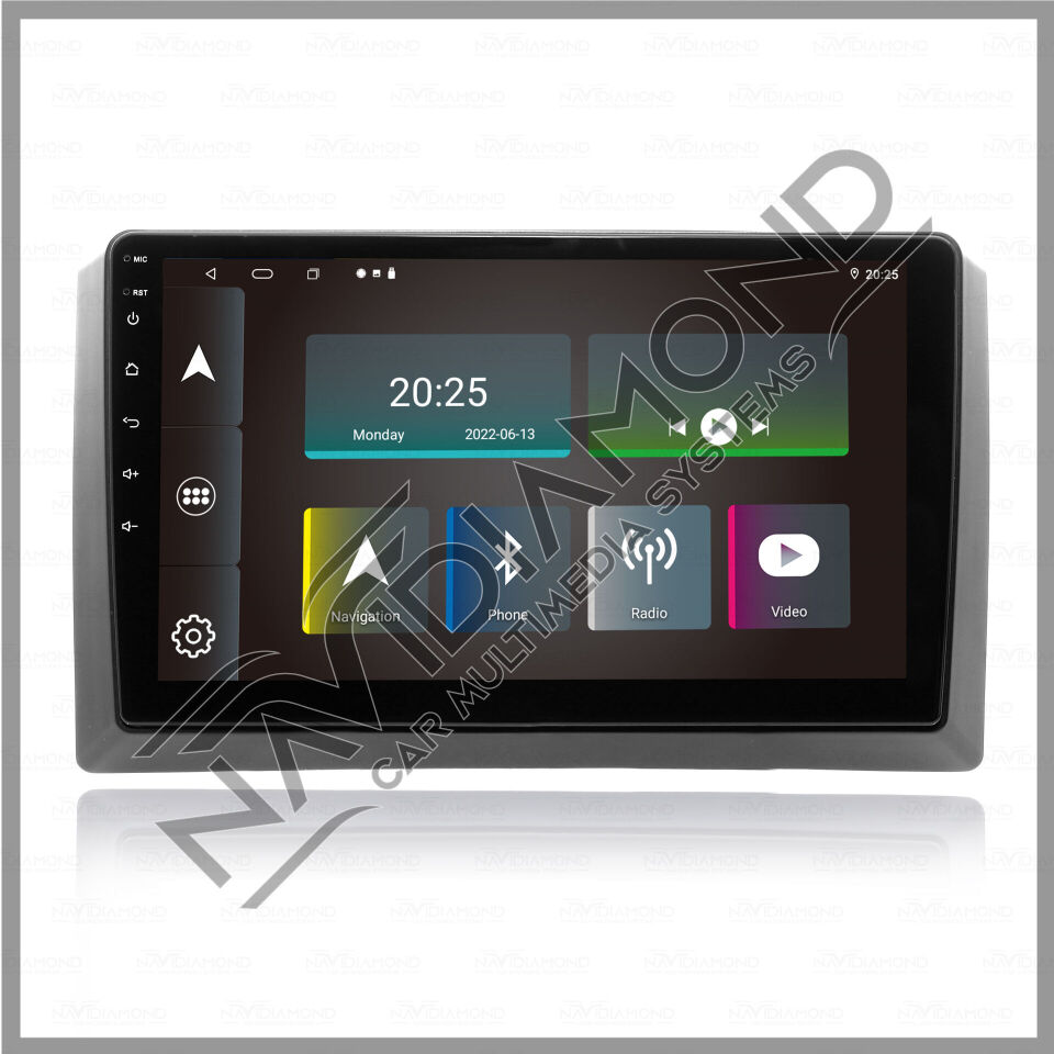 NAVIDIAMOND MERCEDES ML 2008 ANDROİD CARPLAY MULTIMEDYA EKRAN NAVİGASYON  NVD-6763