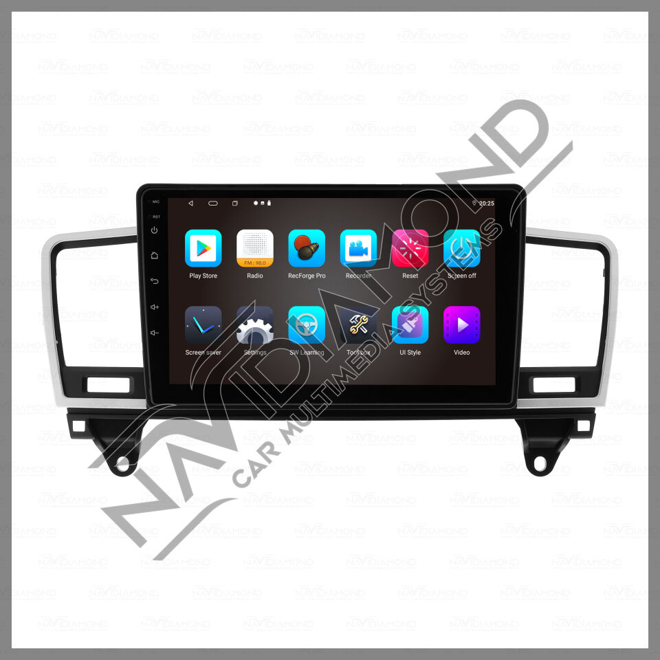 NAVIDIAMOND MERCEDES ML 2012 2015 ANDROİD CARPLAY MULTIMEDYA EKRAN  NVD-6764