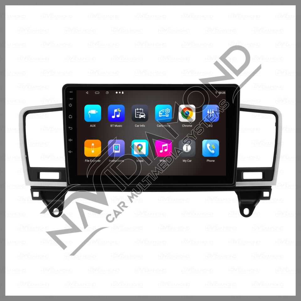 NAVIDIAMOND MERCEDES ML 2012 2015 ANDROİD CARPLAY MULTIMEDYA EKRAN  NVD-6764