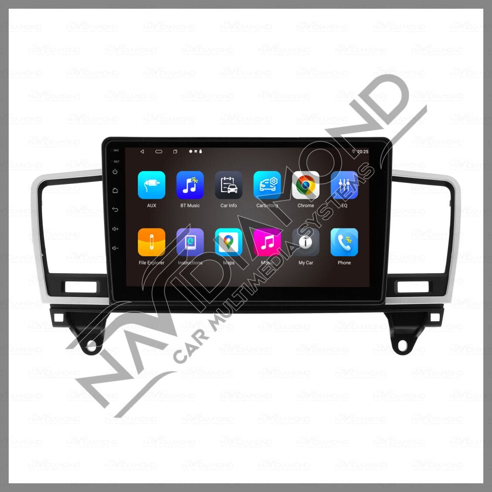 NAVIDIAMOND MERCEDES ML 2012 2015 ANDROİD CARPLAY MULTIMEDYA EKRAN  NVD-6766