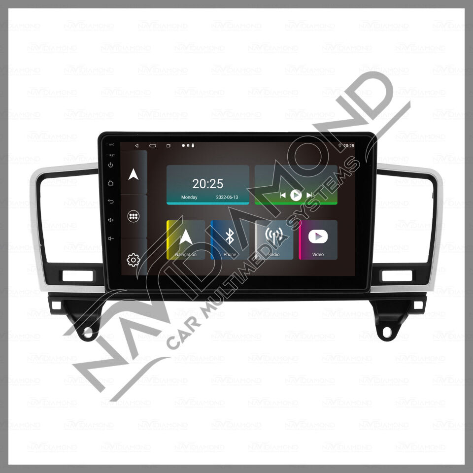 NAVIDIAMOND MERCEDES ML 2012 2015 ANDROİD CARPLAY MULTIMEDYA EKRAN  NVD-6767
