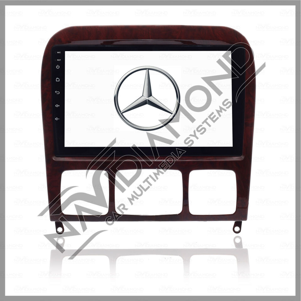 NAVIDIAMOND MERCEDES S CLASS W220 1998 2005 ANDROİD OEM MULTIMEDYA EKRAN  NVD-6979