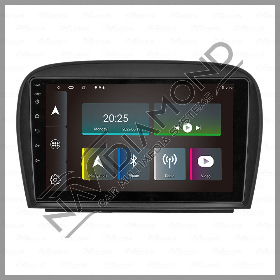 NAVIDIAMOND MERCEDES SL ANDROİD CARPLAY OEM MULTIMEDYA EKRAN NVD-6987