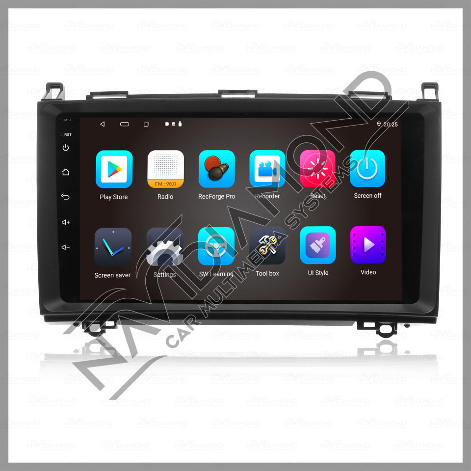 NAVIDIAMOND MERCEDES  SPRINTER VİTO VİANO CRAFTER ANDROİD OEM MULTIMEDYA NAVİGASYON  NVD-6988