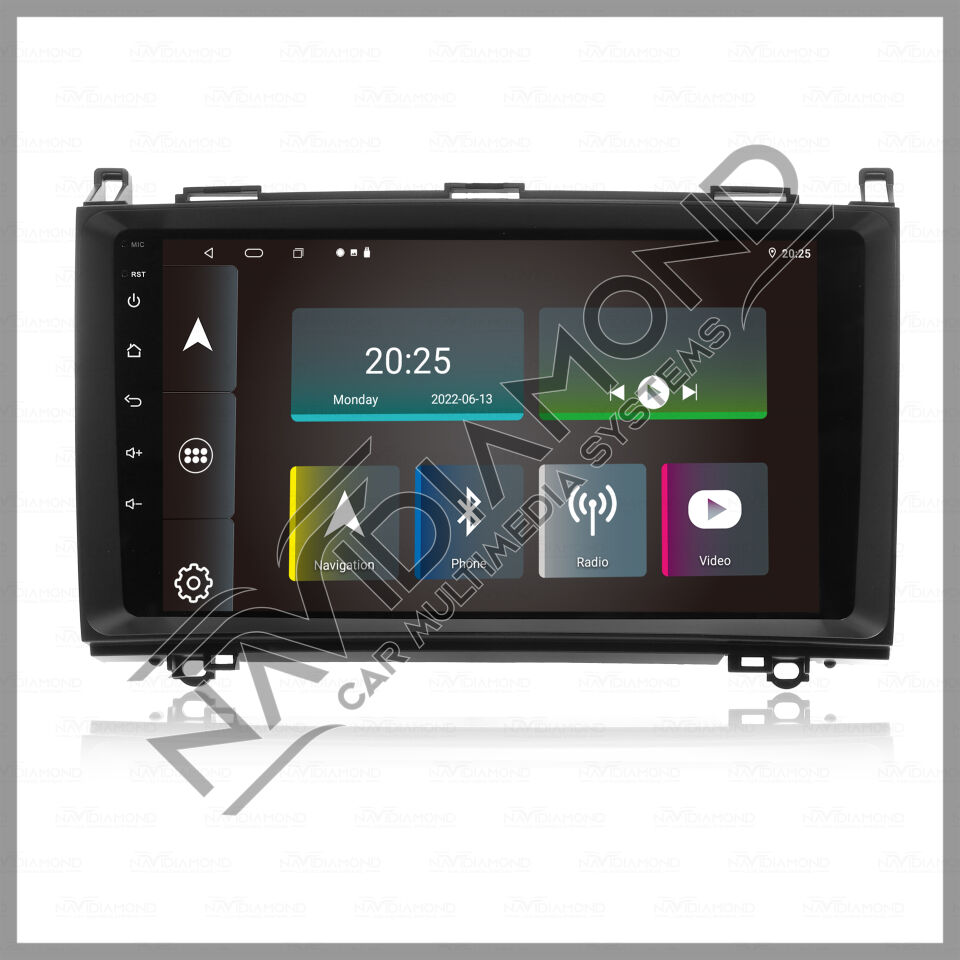 NAVIDIAMOND MERCEDES  SPRINTER VİTO VİANO CRAFTER ANDROİD OEM MULTIMEDYA NAVİGASYON  NVD-6988