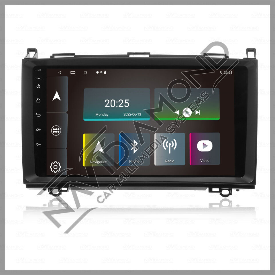 NAVIDIAMOND MERCEDES  SPRINTER VİTO VİANO CRAFTER ANDROİD OEM MULTIMEDYA NAVİGASYON  NVD-6989