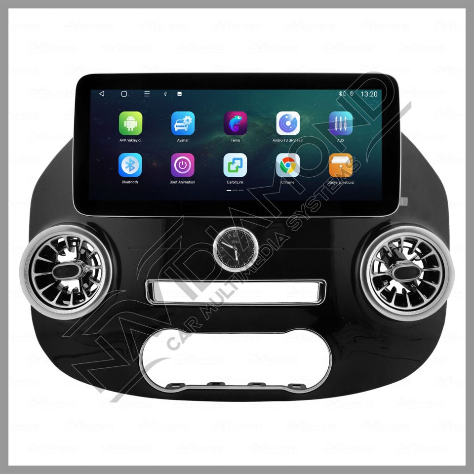 NAVIDIAMOND MERCEDES VİTO 12,2'' ANDROİD CARPLAY MULTIMEDYA EKRAN NVD-6994