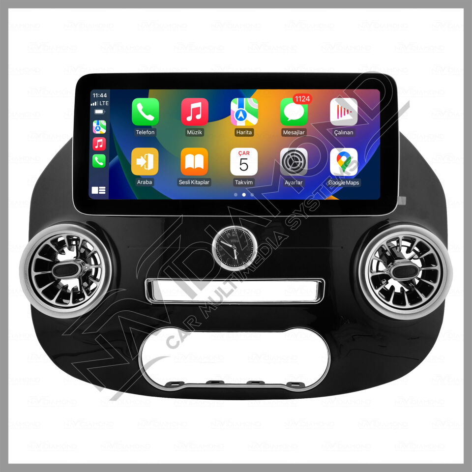 NAVIDIAMOND MERCEDES VİTO 12,2'' ANDROİD CARPLAY MULTIMEDYA EKRAN NVD-6994