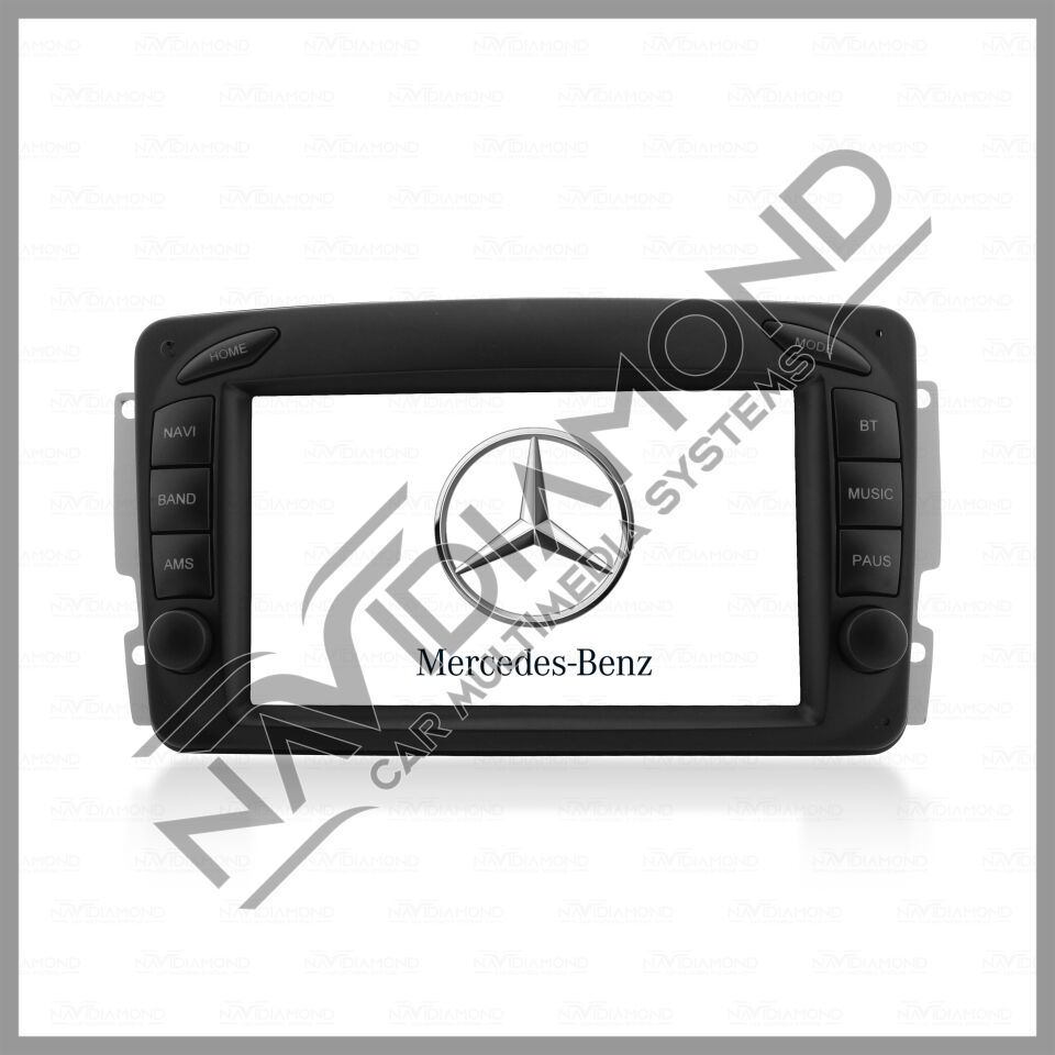 NAVIDIAMOND MERCEDES VİTO 2005 7 İNÇ ORJİNAL TASARIM OEM MULTIMEDYA EKRAN NVD-6995
