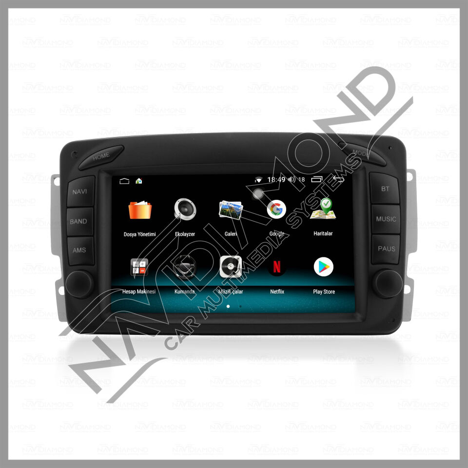 NAVIDIAMOND MERCEDES VİTO 2005 7 İNÇ ORJİNAL TASARIM OEM MULTIMEDYA EKRAN NVD-6995