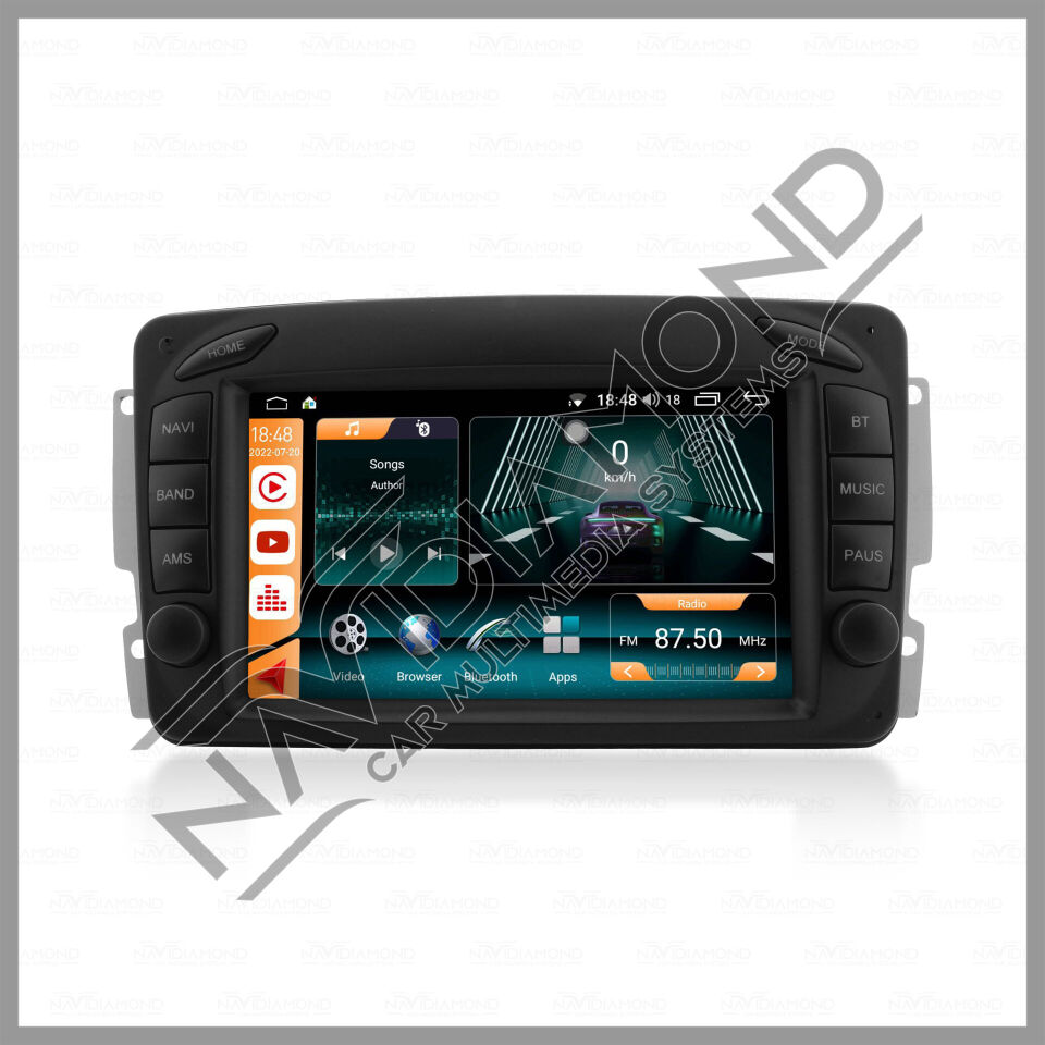 NAVIDIAMOND MERCEDES VİTO 2005 7 İNÇ ORJİNAL TASARIM OEM MULTIMEDYA EKRAN NVD-6996