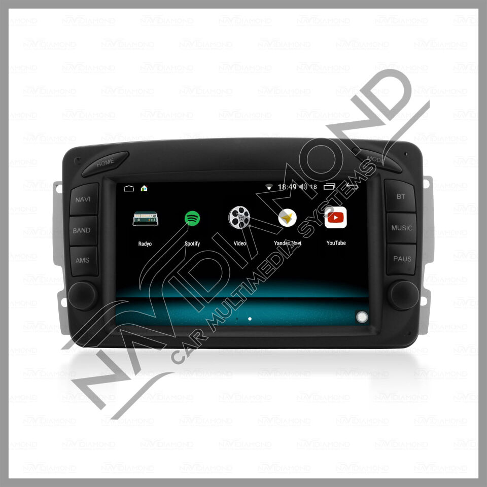 NAVIDIAMOND MERCEDES VİTO 2005 7 İNÇ ORJİNAL TASARIM OEM MULTIMEDYA EKRAN NVD-6996