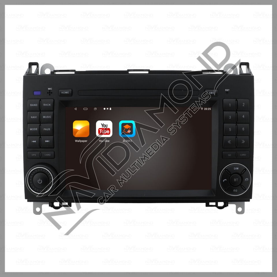 NAVIDIAMOND MERCEDES SPRINTER VİTO 7 INÇ ORJİNAL TASARIM ANDROİD MULTIMEDYA EKRAN NVD-6902
