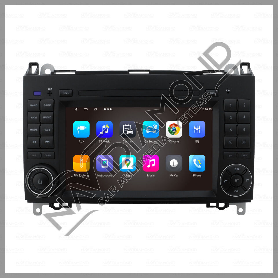 NAVIDIAMOND MERCEDES SPRINTER VİTO 7 INÇ ORJİNAL TASARIM ANDROİD MULTIMEDYA EKRAN NVD-6903