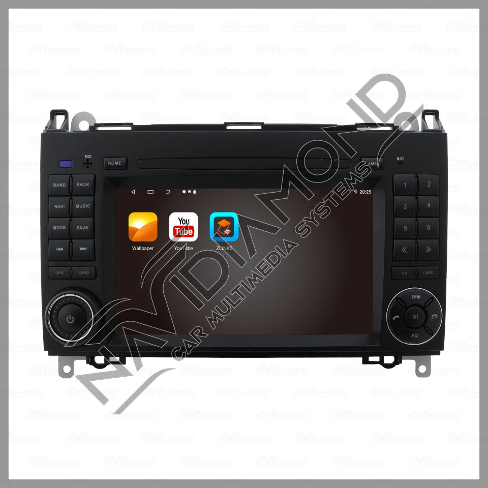 NAVIDIAMOND MERCEDES SPRINTER VİTO 7 INÇ ORJİNAL TASARIM ANDROİD MULTIMEDYA EKRAN NVD-6903