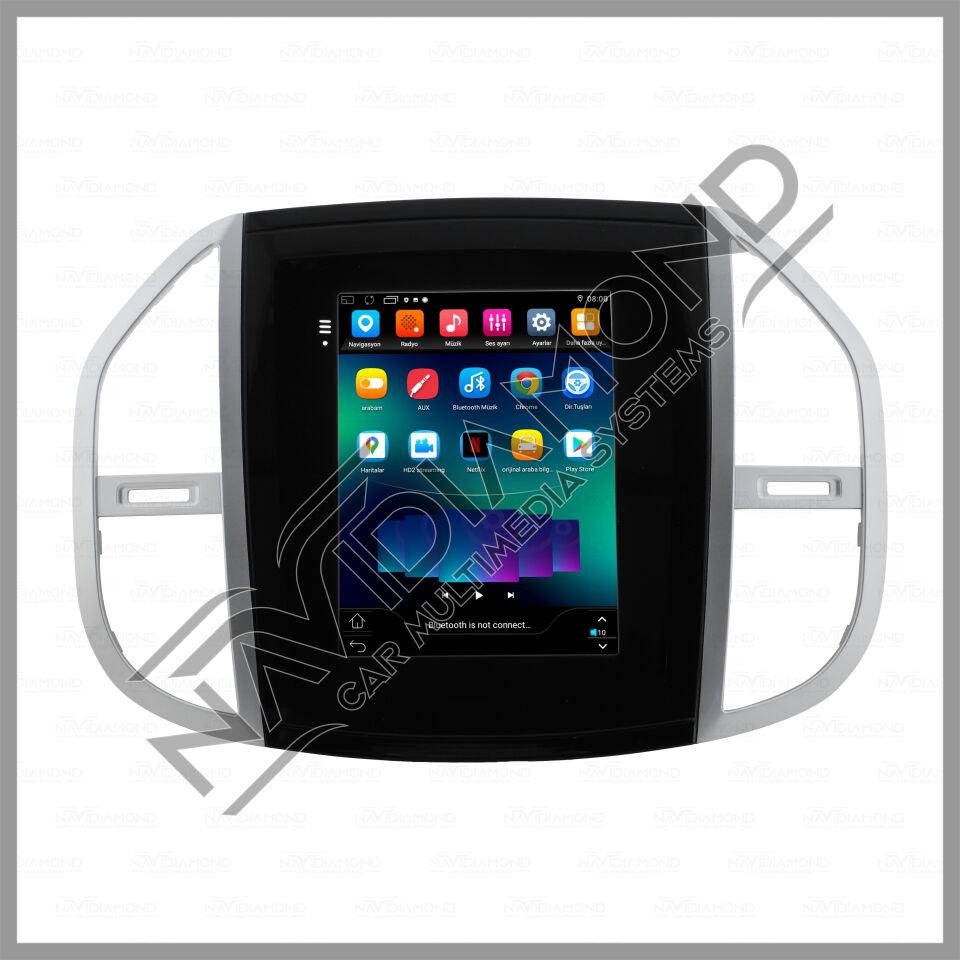 NAVIDIAMOND MERCEDES VİTO TESLA EKRAN NAVİGASYON  NVD-6904