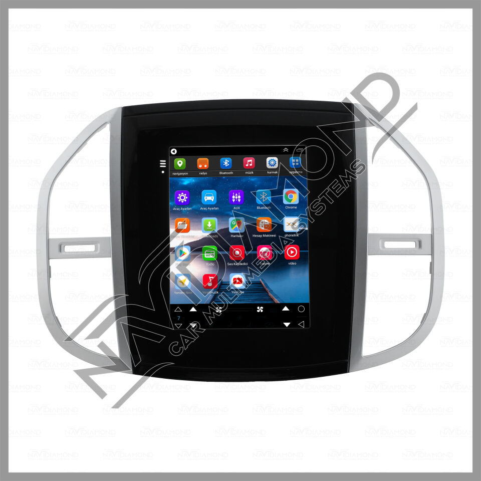 NAVIDIAMOND MERCEDES VİTO TESLA EKRAN NAVİGASYON  NVD-6904