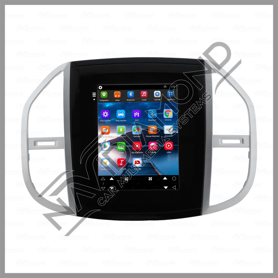 NAVIDIAMOND MERCEDES VİTO TESLA EKRAN NAVİGASYON  NVD-6906