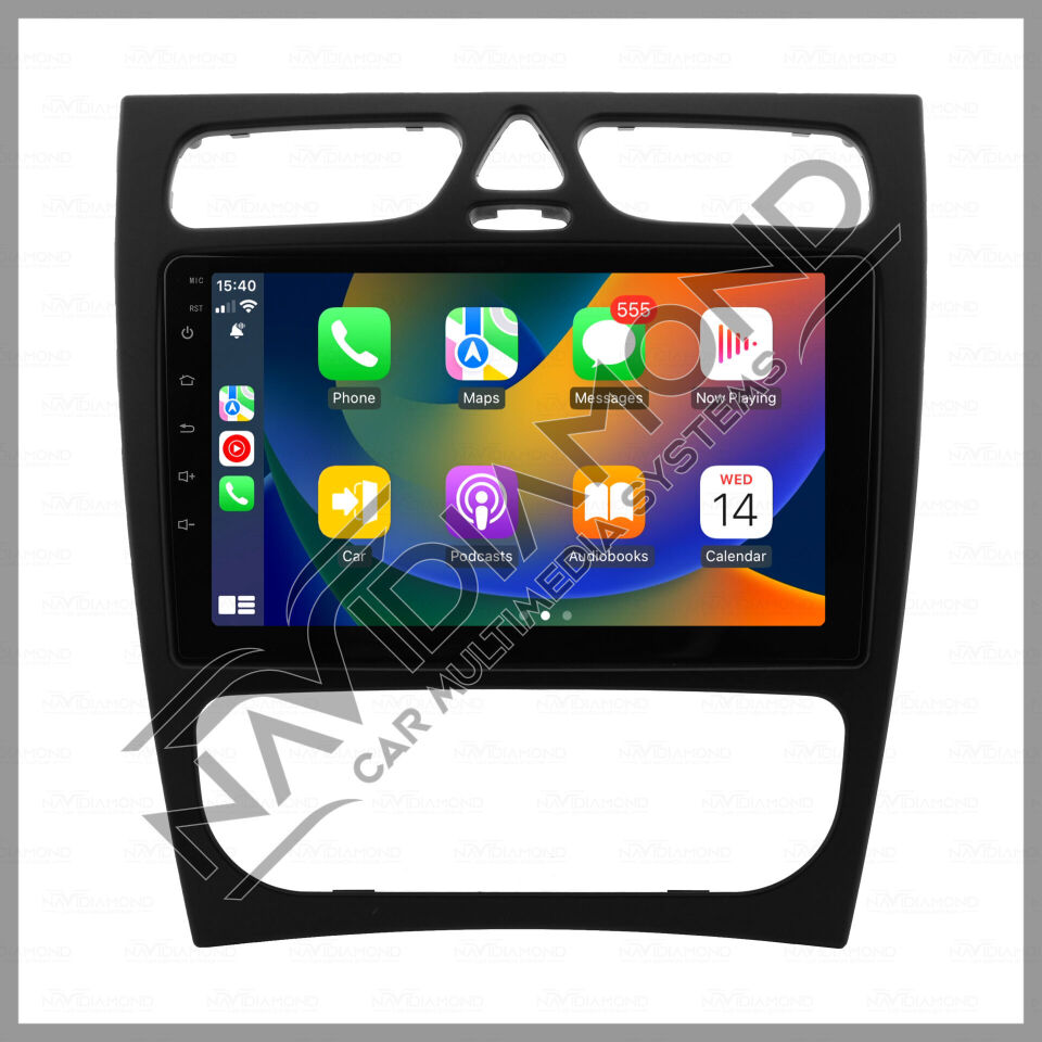 NAVIDIAMOND MERCEDES W203 209 ANDROİD CARPLAY MULTIMEDYA EKRAN  NVD-6910