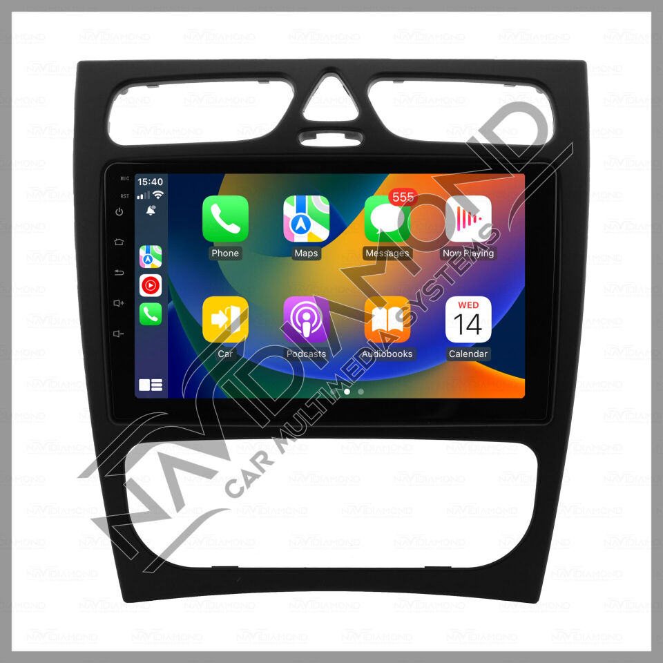 NAVIDIAMOND MERCEDES W203 209 ANDROİD CARPLAY MULTIMEDYA EKRAN  NVD-6909