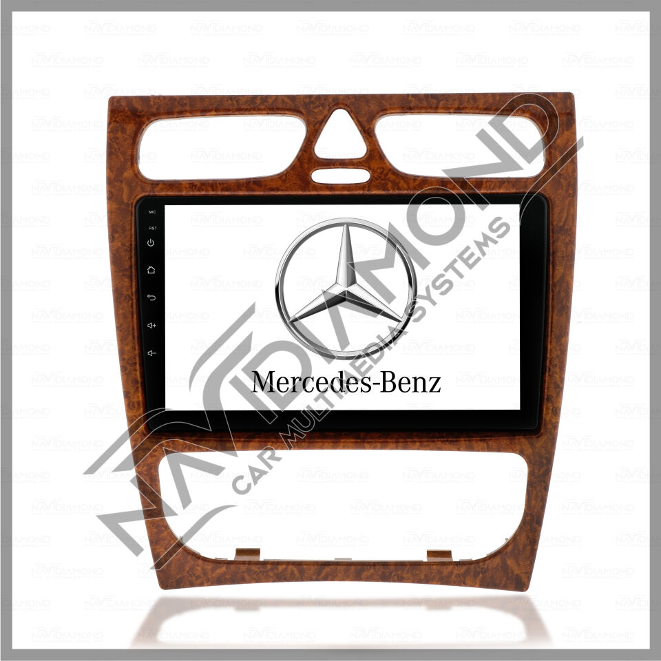 NAVIDIAMOND MERCEDES W203 209 ANDROİD CARPLAY MULTIMEDYA EKRAN KAHVE  NVD-6911