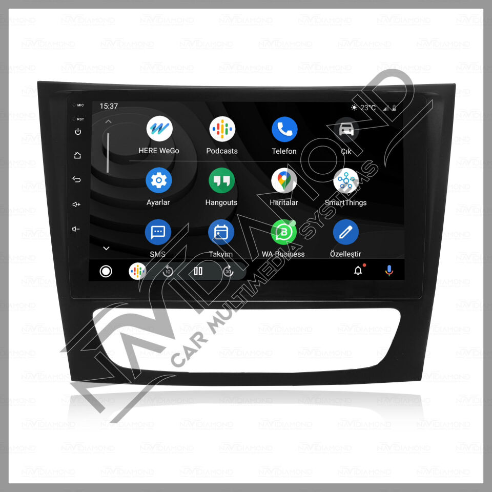 NAVIDIAMOND MERCEDES W211 MODEL CLS 320 ANDROİD CARPLAY MULTIMEDYA EKRAN NVD-6918