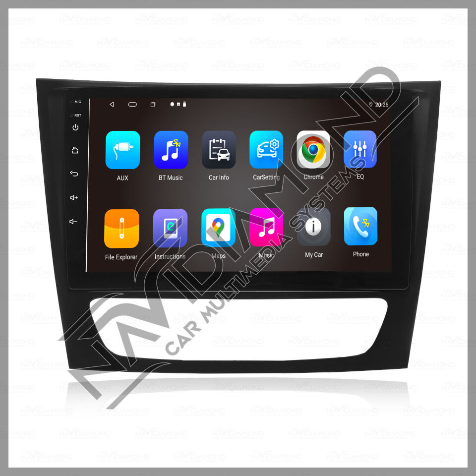 NAVIDIAMOND MERCEDES W211 MODEL CLS 320 ANDROİD CARPLAY MULTIMEDYA EKRAN NVD-6919
