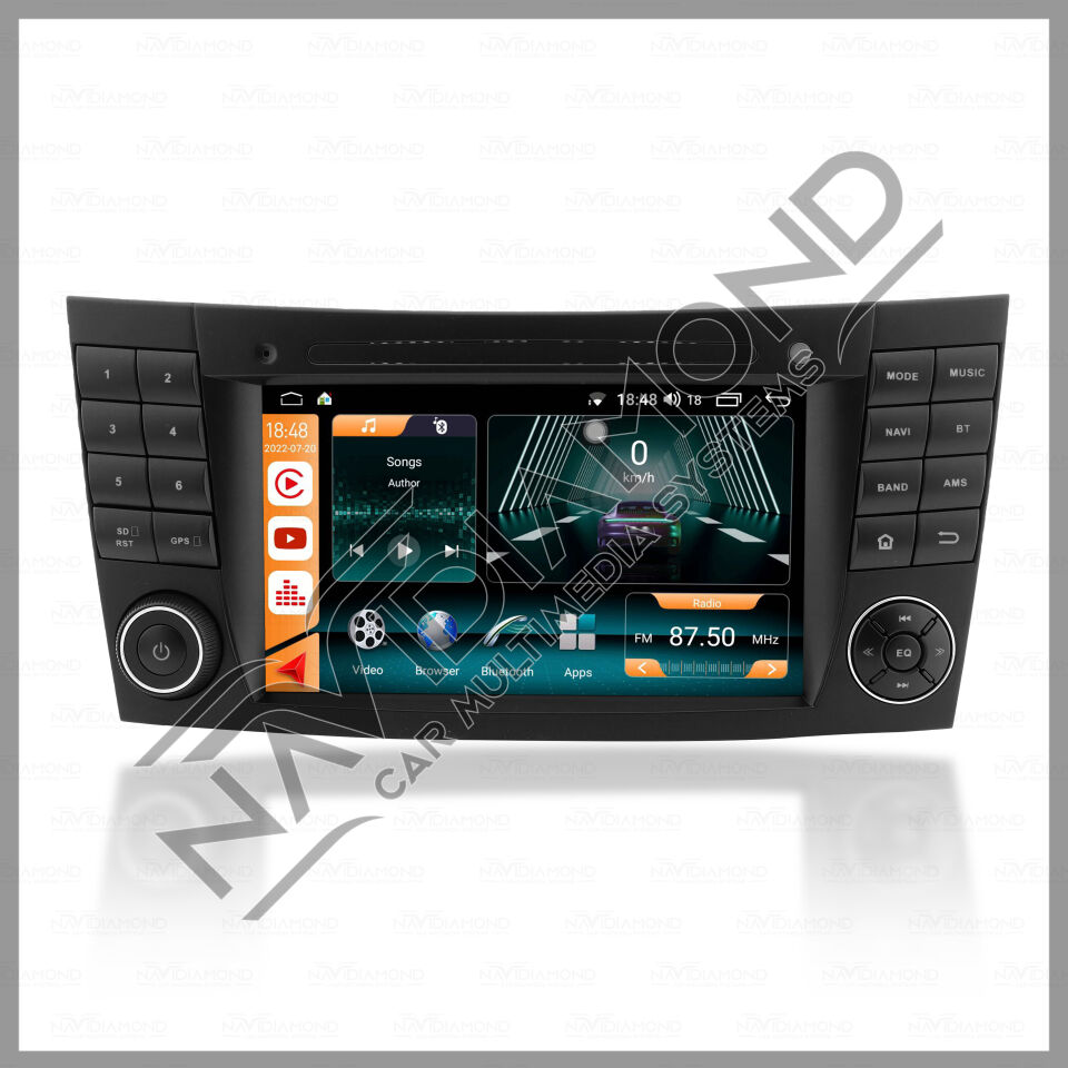 NAVIDIAMOND MERCEDES W217 7 INÇ ORJİNAL TASARIM ANDROİD CARPLAY MULTIMEDYA EKRAN  NVD-6920