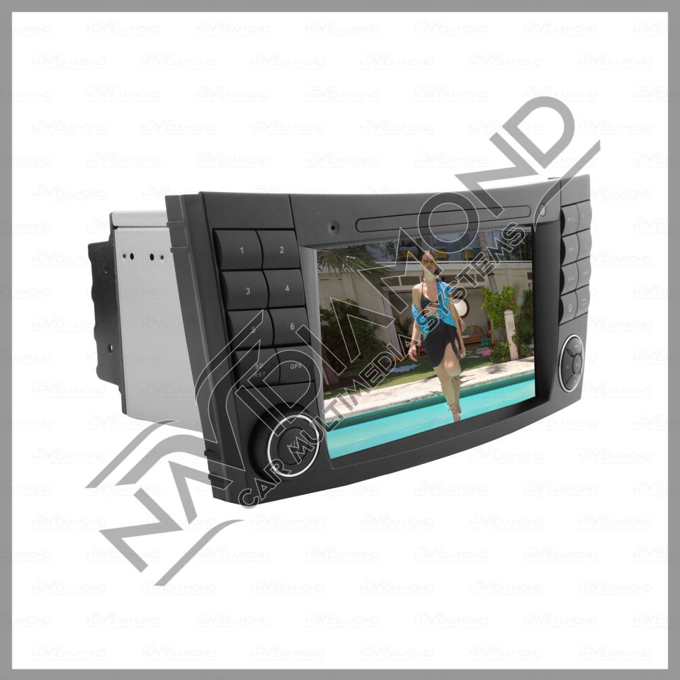 NAVIDIAMOND MERCEDES W217 7 INÇ ORJİNAL TASARIM ANDROİD CARPLAY MULTIMEDYA EKRAN  NVD-6920