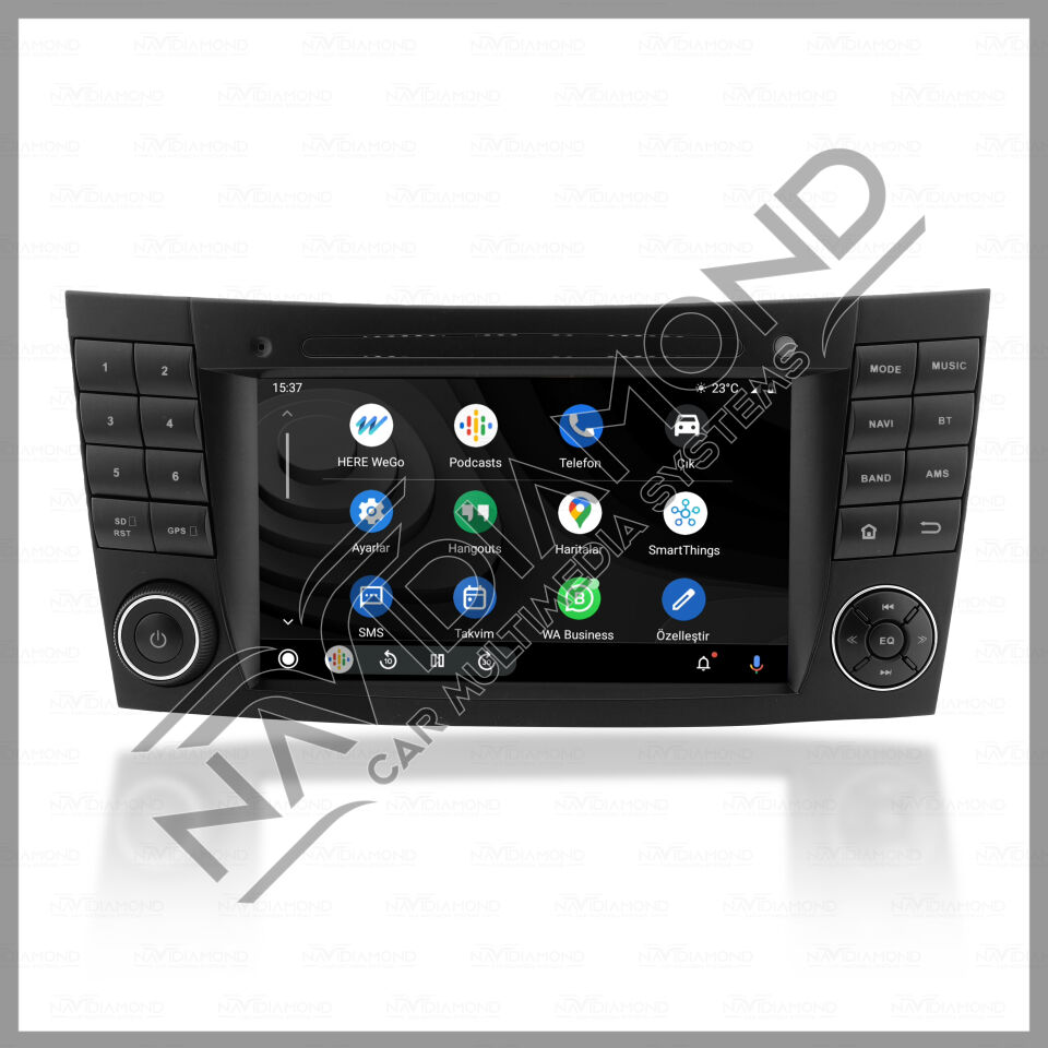 NAVIDIAMOND MERCEDES W217 7 INÇ ORJİNAL TASARIM ANDROİD CARPLAY MULTIMEDYA EKRAN  NVD-6920