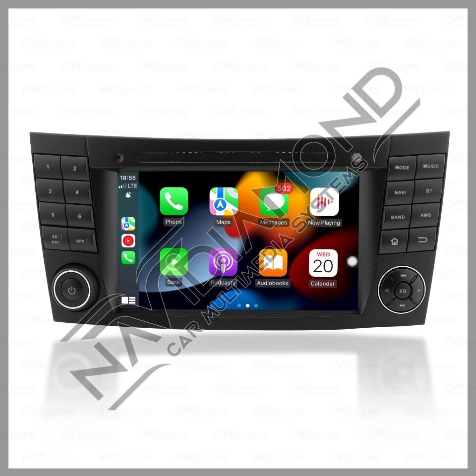 NAVIDIAMOND MERCEDES W217 7 INÇ ORJİNAL TASARIM ANDROİD CARPLAY MULTIMEDYA EKRAN  NVD-6920