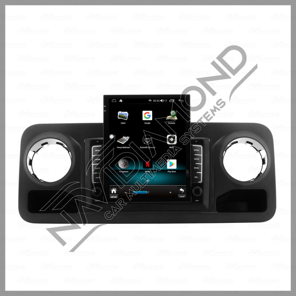 NAVIDIAMOND MERCEDES SPRINTER ANDROİD MULTIMEDYA TESLA EKRAN NVD-1472
