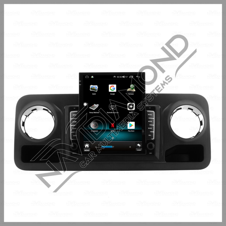 NAVIDIAMOND MERCEDES SPRINTER ANDROİD MULTIMEDYA TESLA EKRAN NVD-1474
