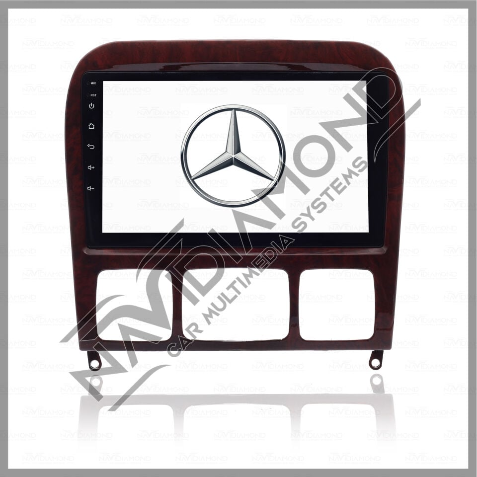 NAVIDIAMOND MERCEDES S CLASS W220 1998 2005 ANDROİD TEYP ÇERÇEVESİ NVD-6928