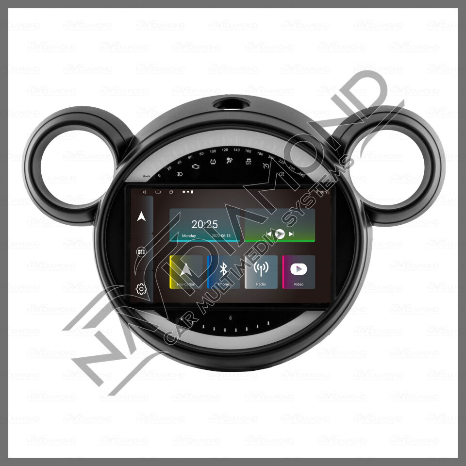 NAVIDIAMOND MİNİ COOPER 2007 2011 ANDROİD OEM MULTIMEDYA NVD -6466