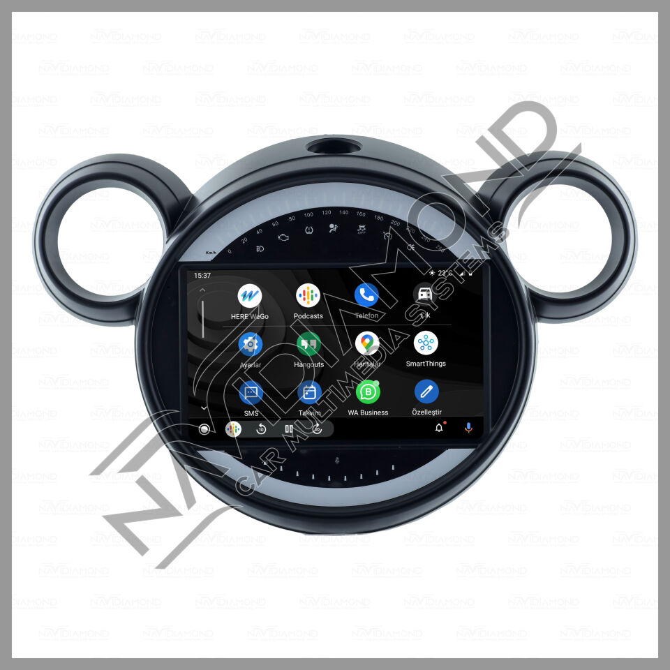 NAVIDIAMOND MİNİ COOPER 2011 2015  ANDROİD OEM MULTIMEDYA EKRAN NVD -6468