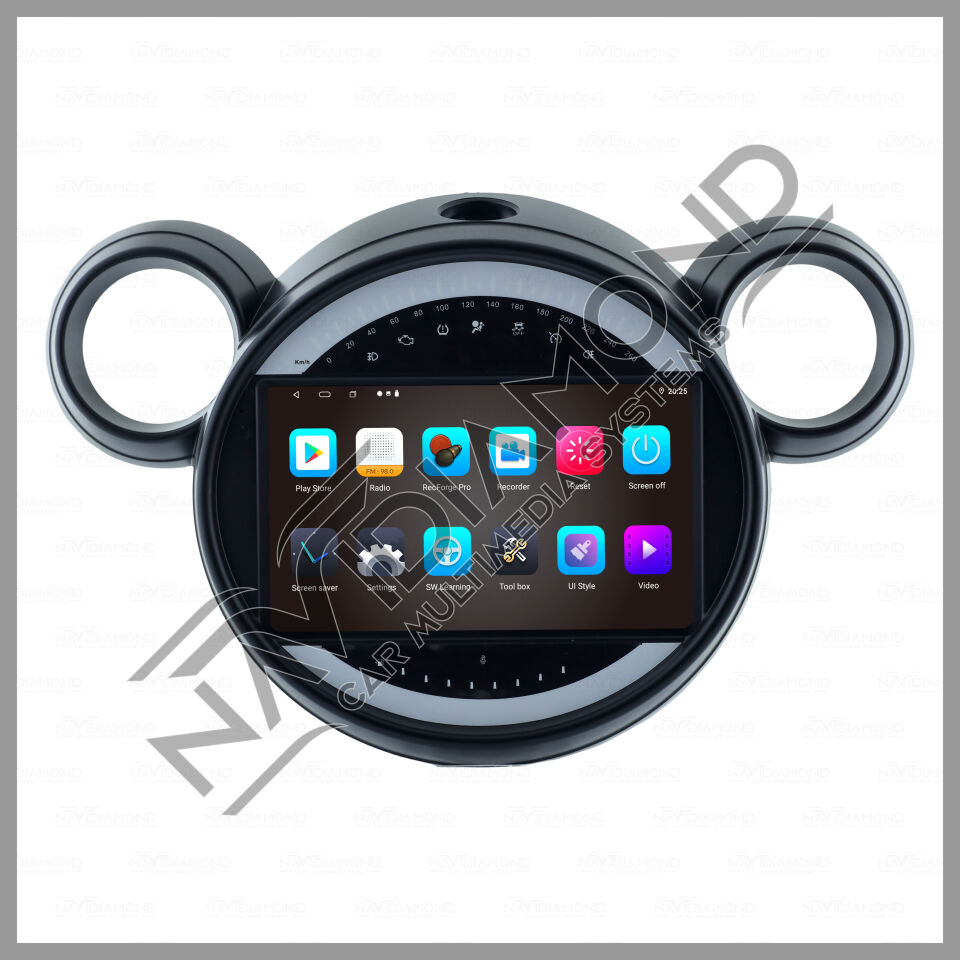 NAVIDIAMOND MİNİ COOPER 2011 2015  ANDROİD OEM MULTIMEDYA EKRAN NVD -6468