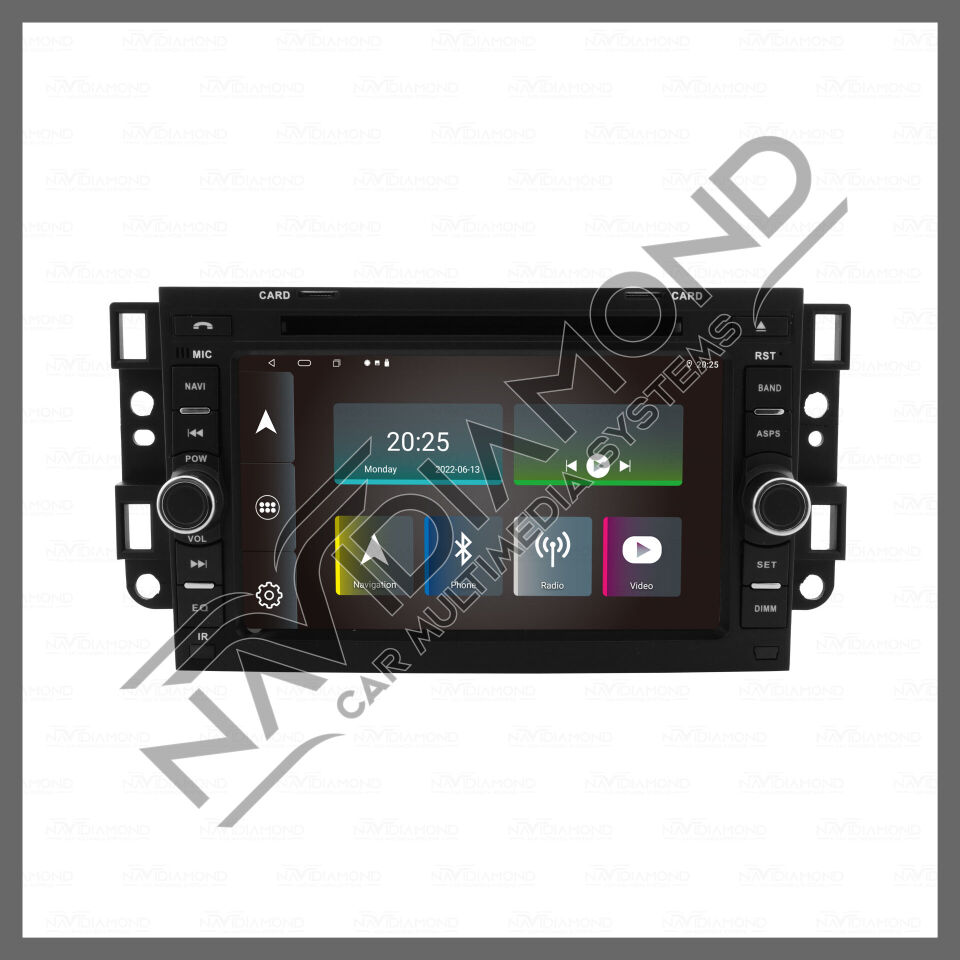 NAVIDIAMOND CHEVROLET AVEO 7 İNÇ ORJİNAL TASARIM ANDROİD MULTIMEDYA NVD-C10