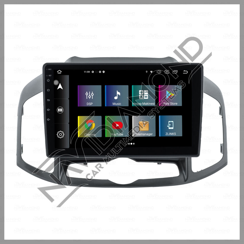 NAVIDIAMOND CHEVROLET CAPTİVA 2012 2015 ANDROİD CARPLAY MULTIMEDYA NVD-C15