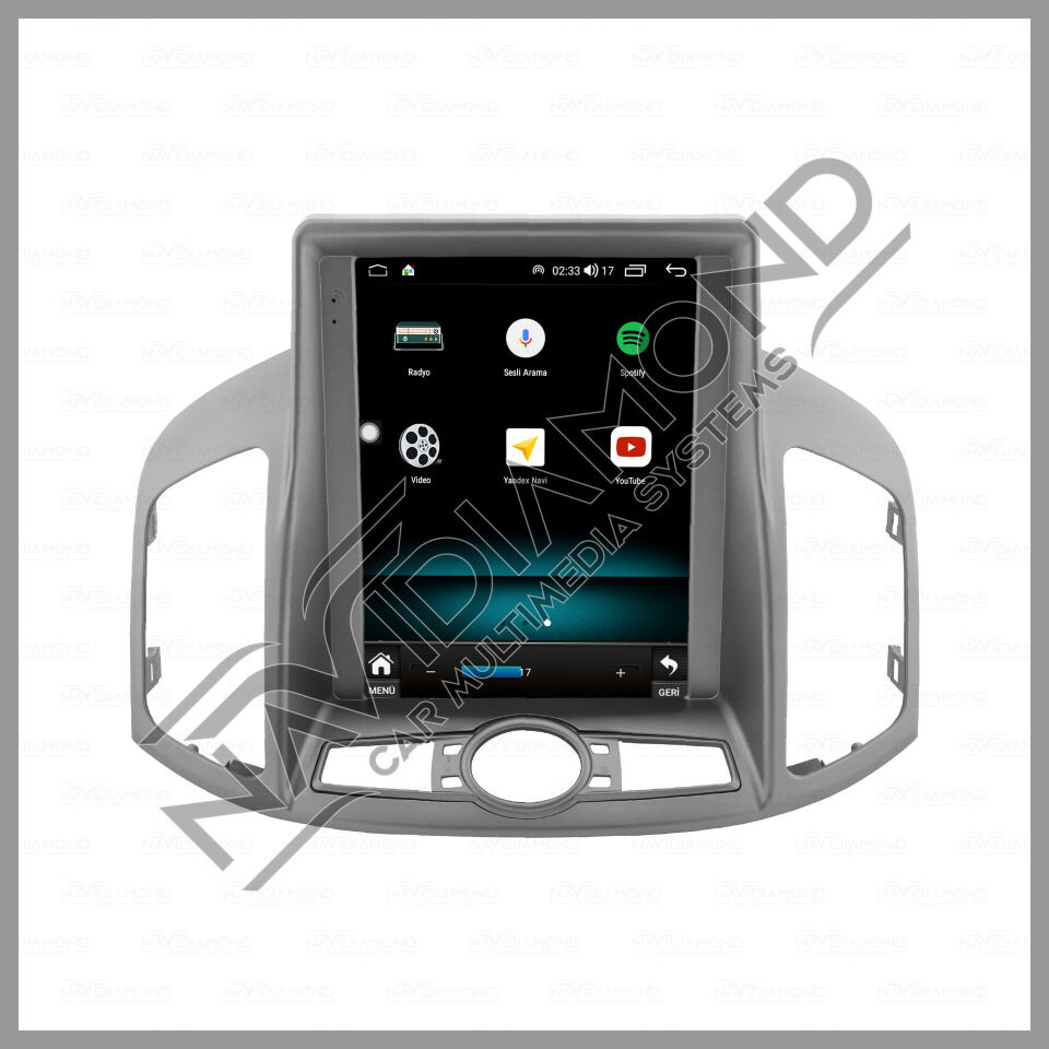 NAVIDIAMOND CHEVROLET CAPTİVA TESLA EKRAN 2012 2015 NVD-C25